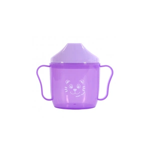 Поїльник-непроливайка Baby Team зі спаутом фіолетова 180 мл (5007_фиолетовый) зображення 1