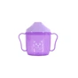 Поїльник-непроливайка Baby Team зі спаутом фіолетова 180 мл (5007_фиолетовый) - зменшене зображення 1