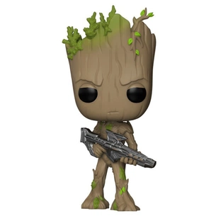 Фігурка для геймерів Funko Pop серії Месники: Війна нескінченності - Грут з бластером (26904) зображення 1