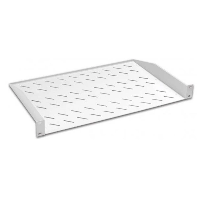 Полка Hypernet 19" 1U глиб. 400мм, колір сірий (CS-400-1U) - зображення 1