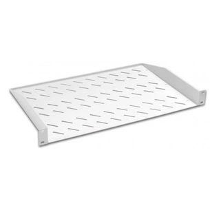 Полка Hypernet 19" 1U глиб. 400мм, колір сірий (CS-400-1U) зображення 1