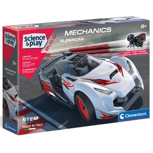 Конструктор Clementoni 2 в 1 Racing Car, серія Science & Play, 100 деталей (75057) зображення 1