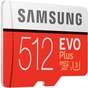 Карта пам'яті Samsung 512GB microSDXC class 10 UHS-I U3 Evo Plus (MB-MC512GA/RU) - зменшене зображення 2