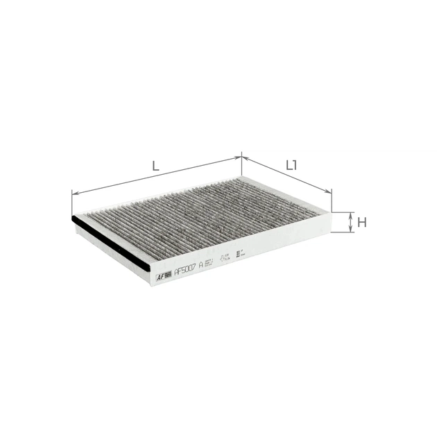 Фильтр салона ALPHA FILTER AF5007a - изображение 1