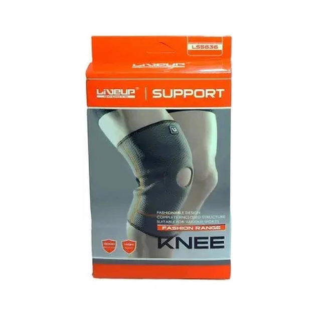 Фіксатор коліна LiveUp Knee Support LS5636-SM зелений Уні S/M (2016052600141) - зображення 1