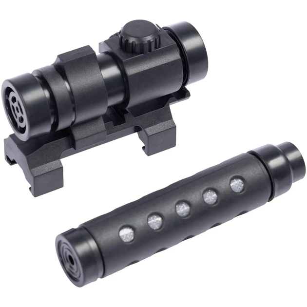 Іграшкова зброя ZIPP Toys Автомат світло-звуковий HK MP7 Чорний (810B) - зображення 9