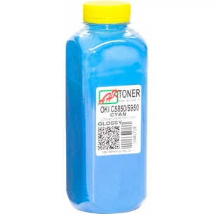 Тонер OKI C5850/5950, 250г Cyan Glossy AHK (1501718) зображення 1