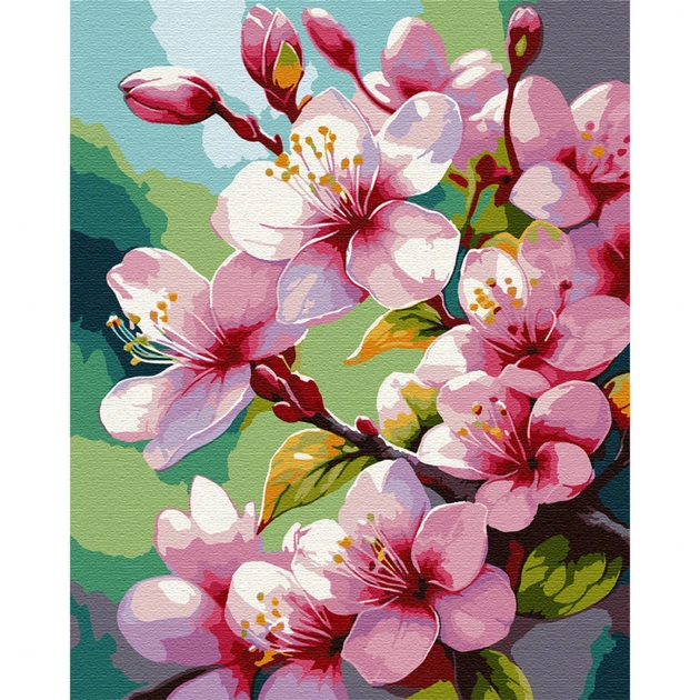 Картина по номерам Santi Сакура 40*50 см (954767) - изображение 1