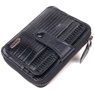 Портмоне Canpellini З натуральної шкіри Чорне (21494) зображення 1