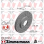 Гальмівний диск ZIMMERMANN 370.3072.52 - зменшене зображення 1