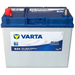 Акумулятор автомобільний Varta Blue Dynamic 45Аh без нижн. бурта (545158033) зображення 1