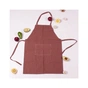 Фартух MirSon рогожа/напівпанама №205 - Chocolate (2200006753995) - зменшене зображення 2