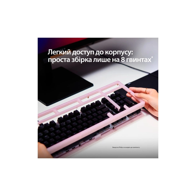 Клавіатура HyperX Origins 2 1800 HX Red USB UA Black (B4QS4AA) - picture 9