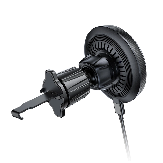 Універсальний автотримач ColorWay MagSafe 360° Air Vent 15W Black (CW-CHMW041Q-BK) - picture 4