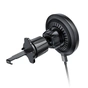 Універсальний автотримач ColorWay MagSafe 360° Air Vent 15W Black (CW-CHMW041Q-BK) - зменшене зображення 4