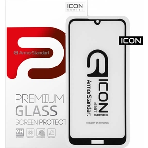 Скло захисне Armorstandart Icon Huawei Y6s 2019 Black (ARM56135-GIC-BK) зображення 1