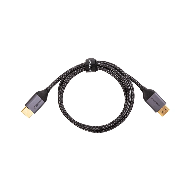 Кабель мультимедийный HDMI M to HDMI M 2.0m V2.1 Cabletime (CA914654) - изображение 1