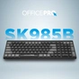 Клавіатура OfficePro SK985B Wireless/Bluetooth Black - зменшене зображення 7