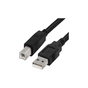 Кабель для принтера USB 2.0 AM/BM 2.0m Kingda (KDUSB2002-2M) - зменшене зображення 1