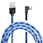 Дата кабель USB 2.0 AM to Micro 5P 1.0m White/Blue Grand-X (FM-08WB) - зменшене зображення 1