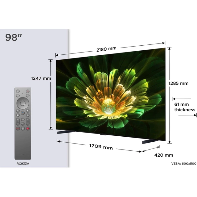 Телевізор TCL 98C7K - picture 9