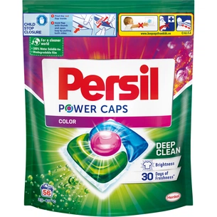 Капсули для прання Persil Колор 56 шт. (9000101515862) зображення 1