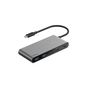 Концентратор Belkin USB-C 7-in-1 2xUSB 3.0 + USB-C + PD + HDMI 2.0 4K60Hz + SD/TF gray (AVC023HQSGY) - зменшене зображення 1
