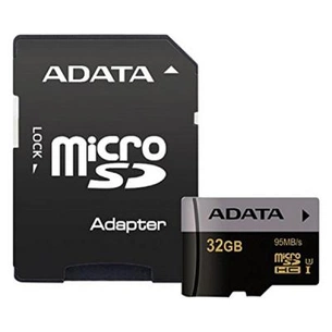 Карта пам'яті ADATA 32GB microSD class 10 UHS-I U3 (AUSDH32GUI3CL10-RA1) зображення 1