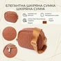 Сумка Vintage З натуральної шкіри Руда (22899) - зменшене зображення 4
