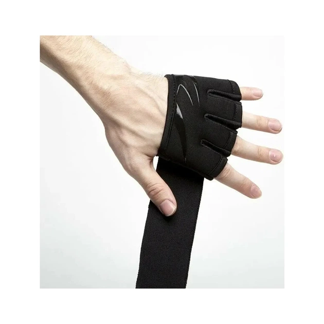 Бинти-рукавиці Everlast Evergel Fast Wraps 875840-70-8 Чорні S (009283606060) - picture 3