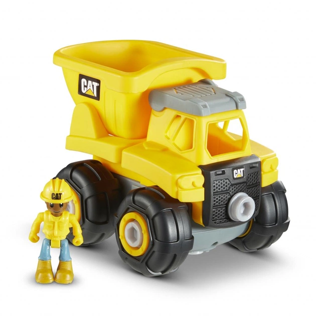 Конструктор Funrise CAT Machine Maker Самоскид 20 см (80901F) - изображение 1