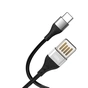Дата кабель USB 2.0 AM to USB-C 1.0m 2.1A double-side grey XO (NB188-TC-1-GR) - зменшене зображення 1