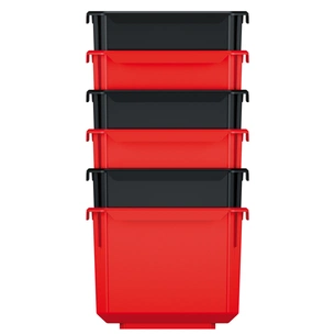 Ящик для інструментів Kistenberg набір ємностей 6 шт, 140*75*280, X Block, KXBS148 (KXBS148) зображення 1