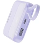 Батарея універсальна Canyon 10000mAh OnPower 101 PD/22.5W built-in cable Purple (CNS-CPB101PU) - зменшене зображення 6