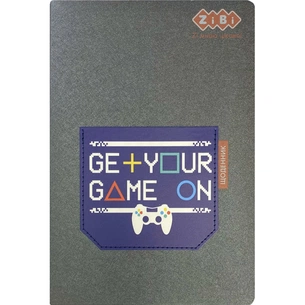 Щоденник шкільний ZiBi Game В5 Тверда обкладинка зі штучної шкіри з поролоном 48 аркушів (ZB.13230-09) изображение 1