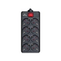 Мережевий фільтр живлення REAL-EL REAL-EL RS-8 PROTECT, 3m, black (EL122300022) - зменшене зображення 1