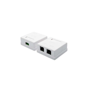 Комп'ютерна розетка Atcom RJ45 x2 UTP cat.6 (60252) зображення 1
