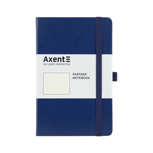 Книга записна Axent Partner 125х195 мм в точку 96 аркушів Синя (8306-02-A) зображення 1