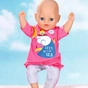 Аксесуар до ляльки Zapf Одяг для ляльки Baby Born Рожевий костюмчик 36 см (831892) - зменшене зображення 4