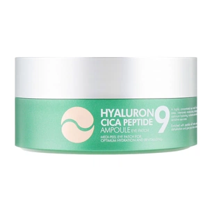 Патчі під очі Medi-Peel Hyaluron Cica Peptide 9 Ampoule Eye Patch Гідрогелеві Заспокійливі з пептидами 60 шт. (8809409343648) зображення 1