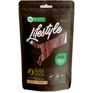 Ласощі для собак Nature's Protection Lifestyle Duck sticks 75 г (SNK46127) зображення 1