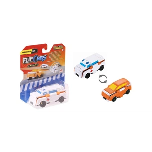 Машина Flip Cars 2 в 1 Швидка допомога і Позашляховик (EU463875-06) зображення 1