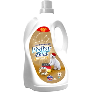 Гель для прання Polar Shine Marseille Універсальний з додаванням марсельського мила 5 л (4823069707439) зображення 1