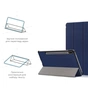 Чохол до планшета Armorstandart Smart Case Samsung Galaxy Tab S7 T870/T875 Blue (ARM58637) - зменшене зображення 4