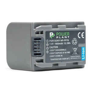 Акумулятор до фото/відео PowerPlant Sony NP-FP70 (DV00DV1026) зображення 1