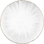 Тарілка Ardesto Mallow, 21см, скло, прозорий (AR5012) - зменшене зображення 2