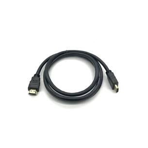 Кабель мультимедійний HDMI to HDMI 1.0m v1.4, OD-7.5mm Merlion (YT-HDMI(M)/(M)HS-1m) зображення 1