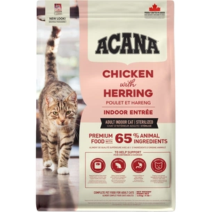 Сухий корм для кішок ACANA Indoor Entree 1.8 кг (0064992714505) зображення 1