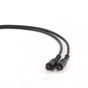Кабель мультимедійний Optical Toslink 1.0m black Cablexpert (CC-OPT-1M) - уменьшенное изображение 3