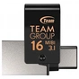 USB флеш накопичувач Team 16GB M181 Black USB 3.1/Type-C (TM181316GB01) - зменшене зображення 2